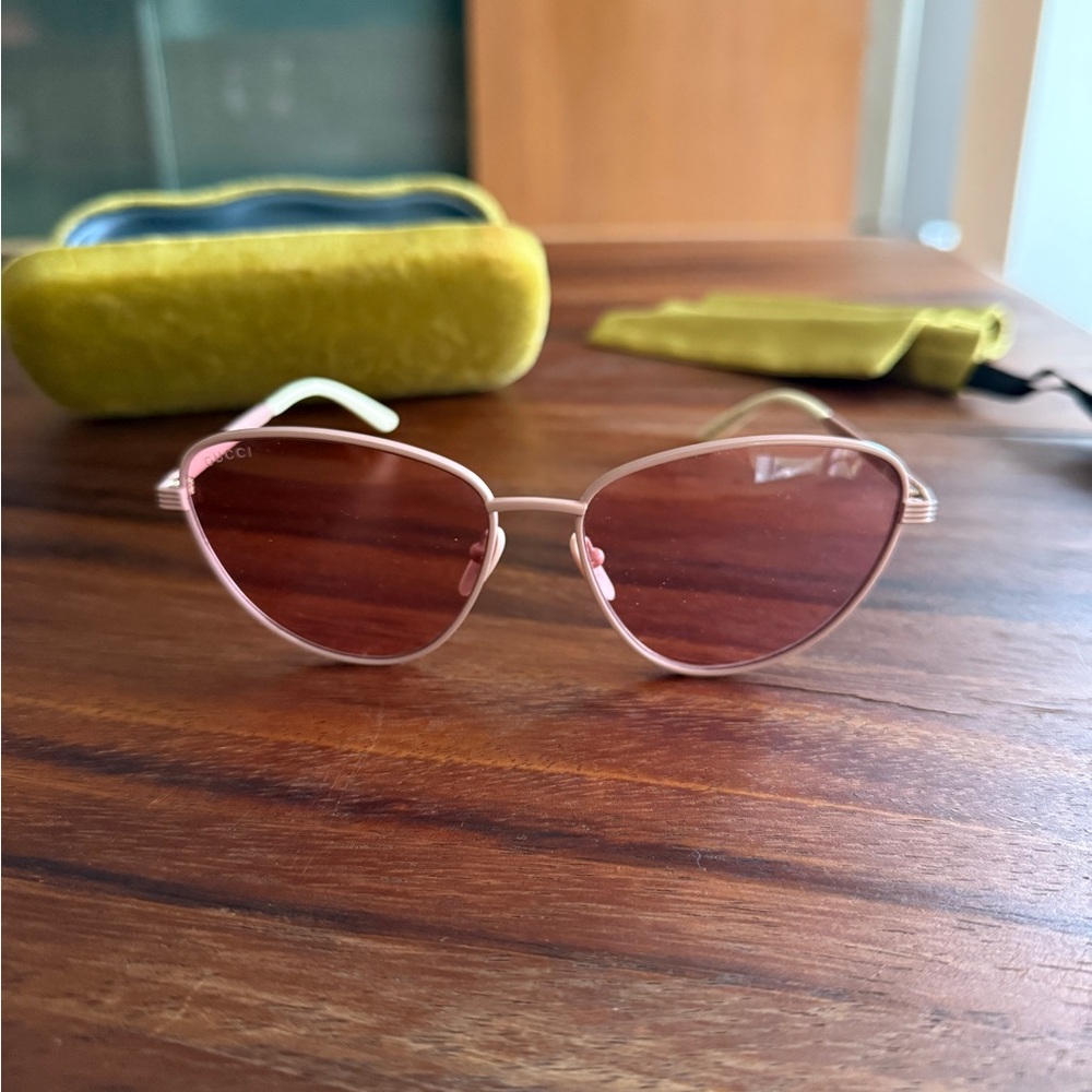Gucci Pink Sunglasses